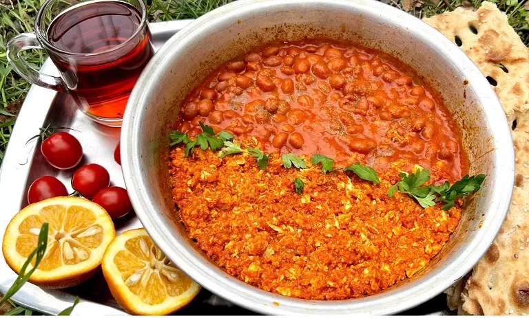 طرز تهیه املت شاپوری + صبحانه گیلانی